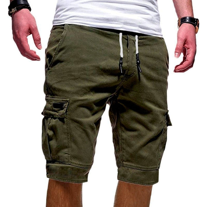 Herre Cargoshorts | Flere Lommer Snøre Sommershorts