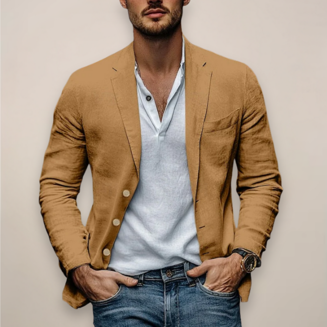 Blazer de vară pentru bărbați, ușor