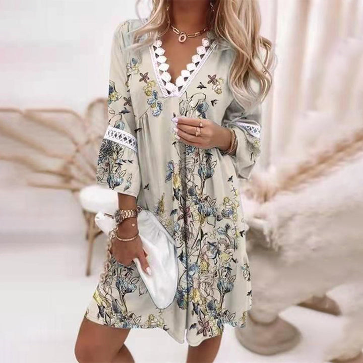 Dame Boho Sommerkjole | Hæklede Detaljer