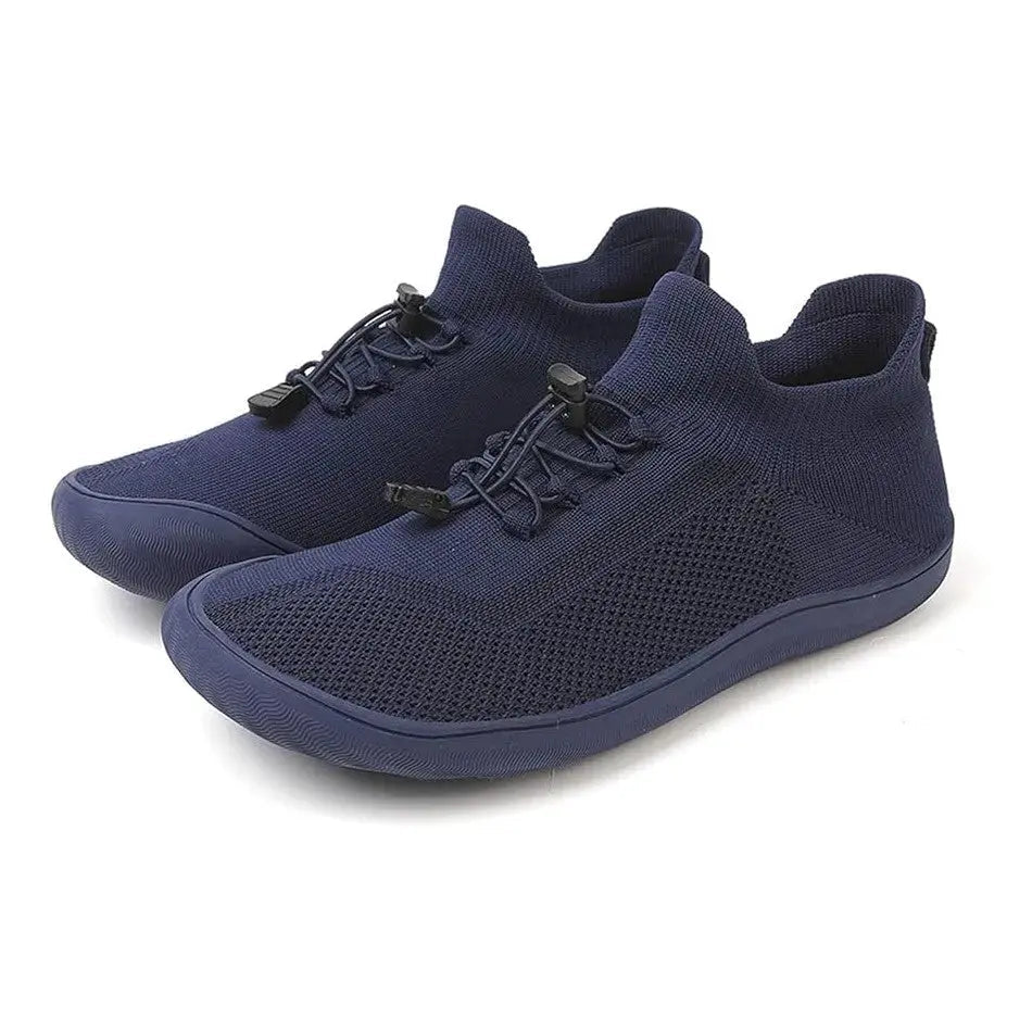 Unisex Knitted Barefoot Shoes | Toggle Lace Wide Toe Box