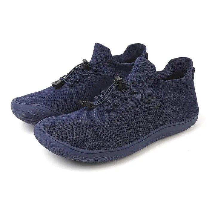 Unisex Knitted Barefoot Shoes | Toggle Lace Wide Toe Box