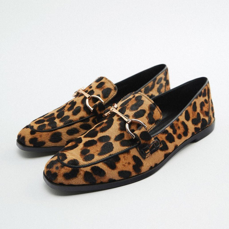 Dámské pantofle s leopardím vzorem | Výrazný styl pro každý den