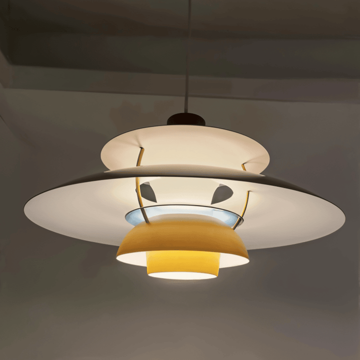 Klassisk og Moderne Metal Loftlampe til Stue Eller Køkken