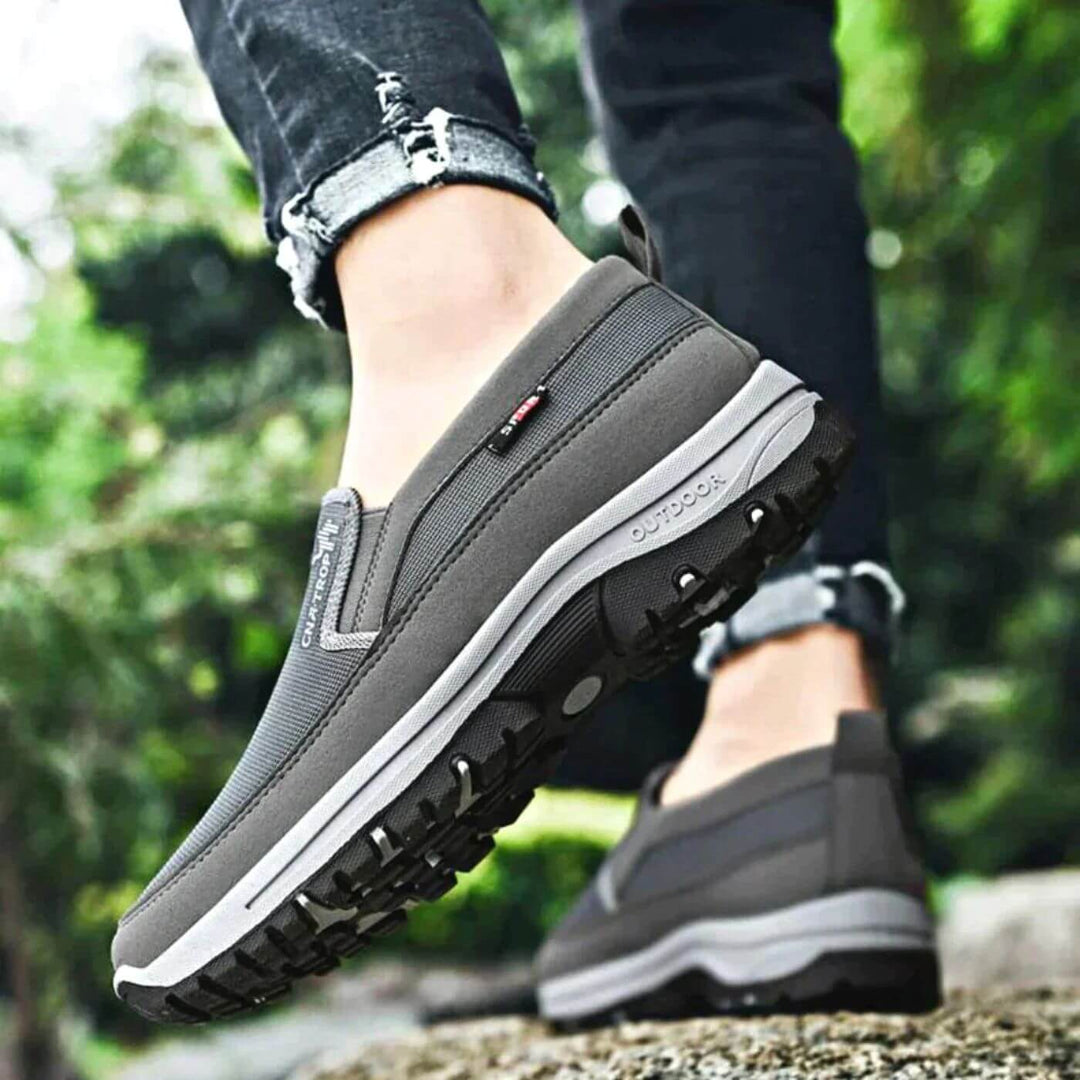 Herre Ortopædiske Slip-On Komfortsko | Bred Pasform Gåsko