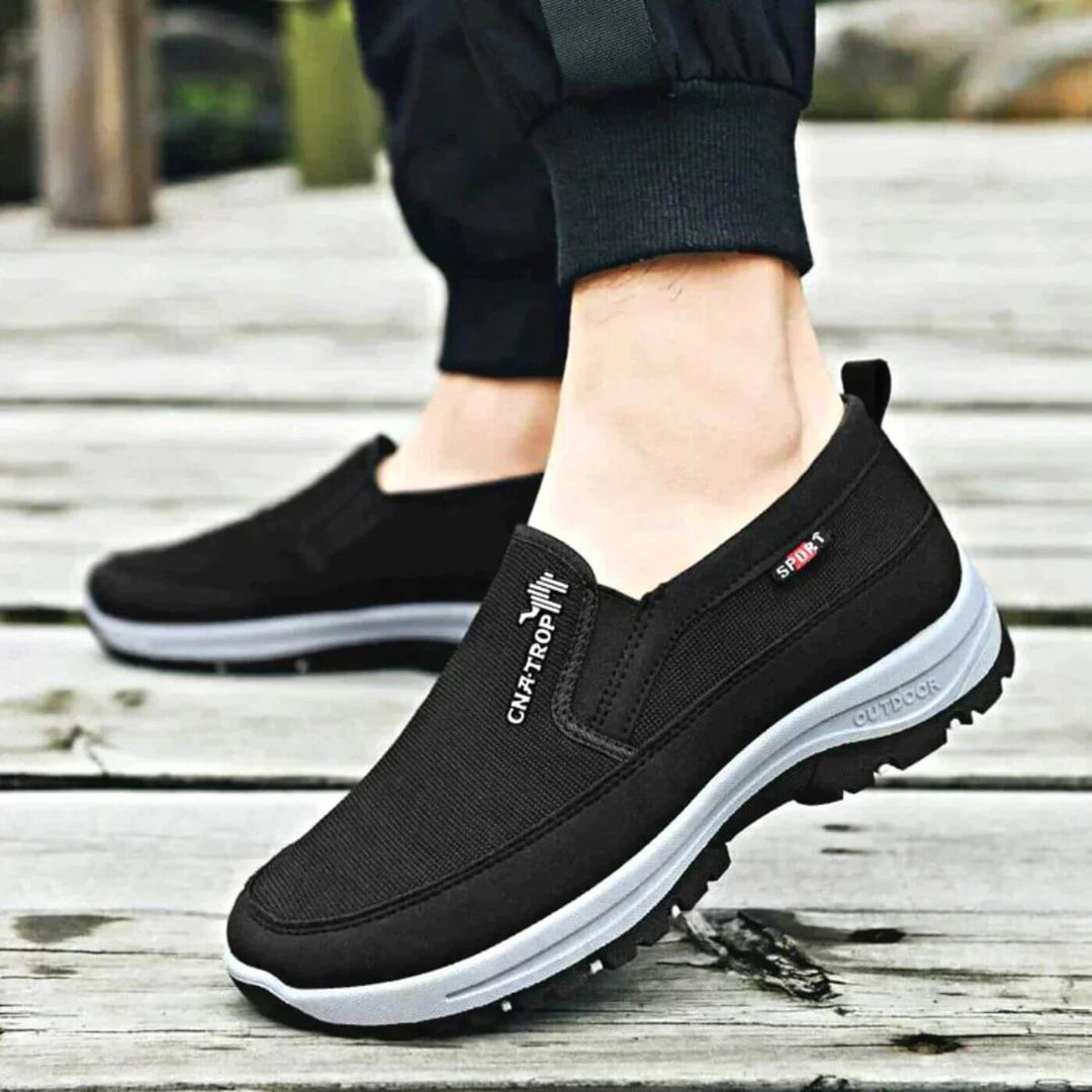 Herre Ortopædiske Slip-On Komfortsko | Bred Pasform Gåsko