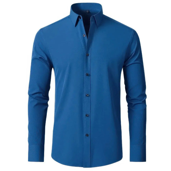 Robe-Chemise Homme Extensible | Tissu Infroissable et Sans Repassage