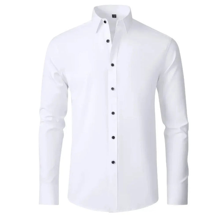 Robe-Chemise Homme Extensible | Tissu Infroissable et Sans Repassage