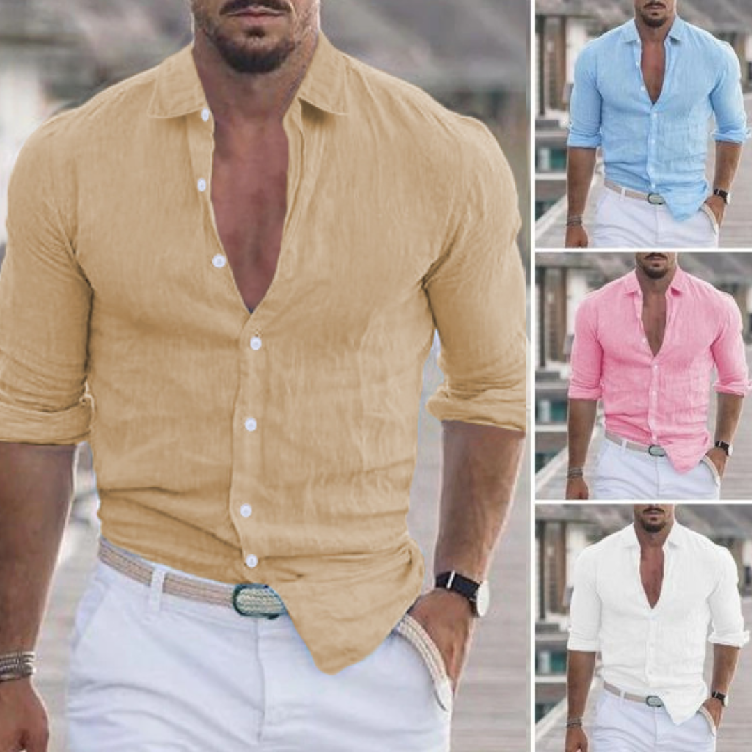 Pedro | Chemise en lin pour homme