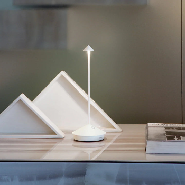 Ledningsfri LED Bordlampe | Dæmpbar Varmhvid Berøringslys
