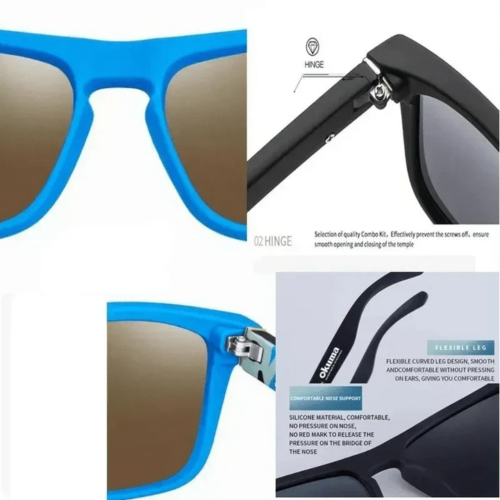 Polarized Sunglasses | UV400 Protection Lightweight Frame