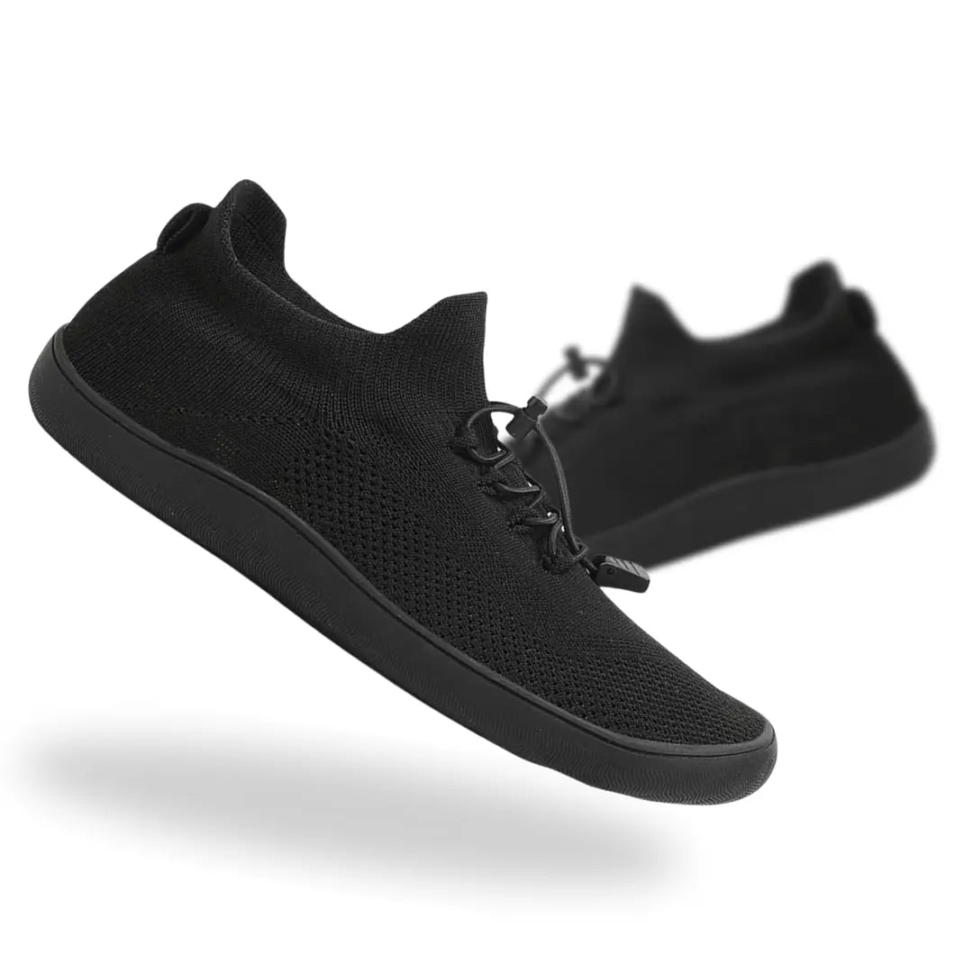 Unisex Knitted Barefoot Shoes | Toggle Lace Wide Toe Box
