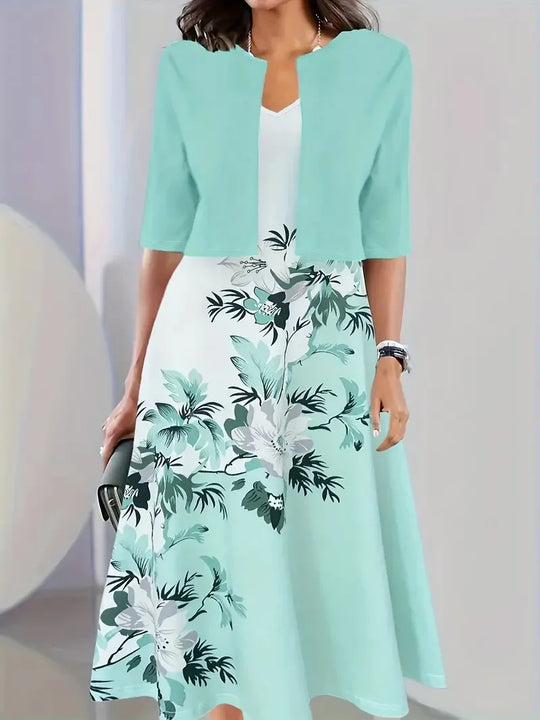 Dame Elegante Lang Kjole | Tidløs Anledningsstil