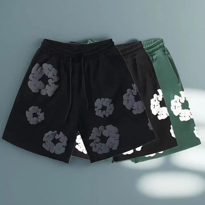 Unisex Blomstershorts Bukser