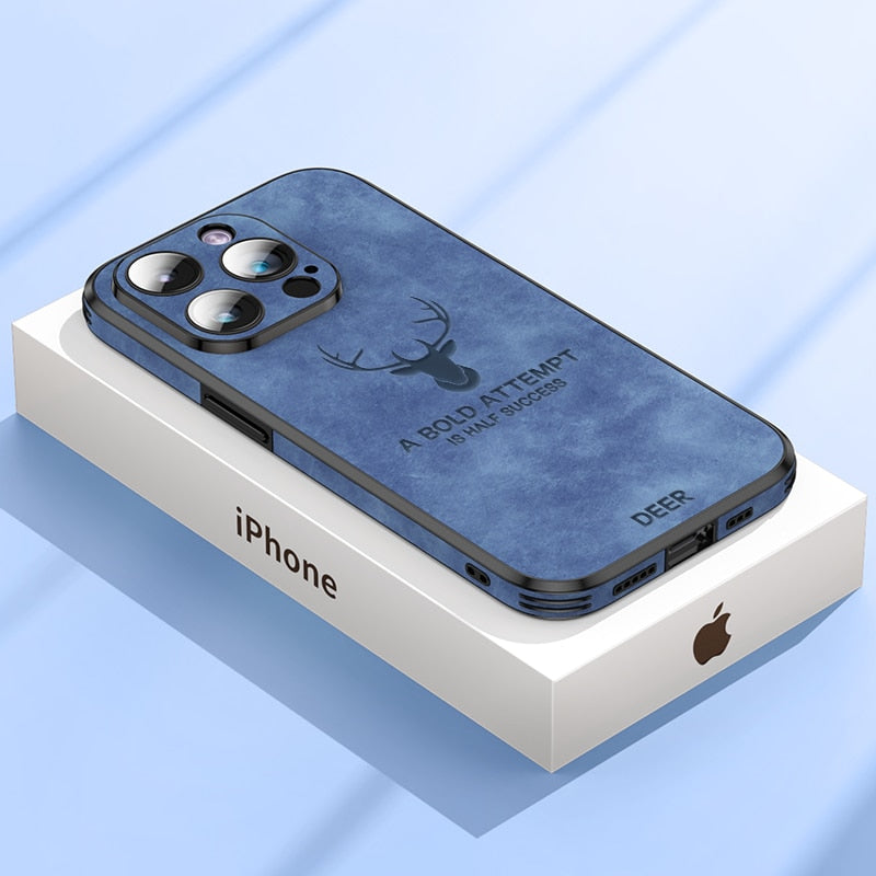Kožené pouzdro na iPhone | Tenká ochrana odolná proti nárazům