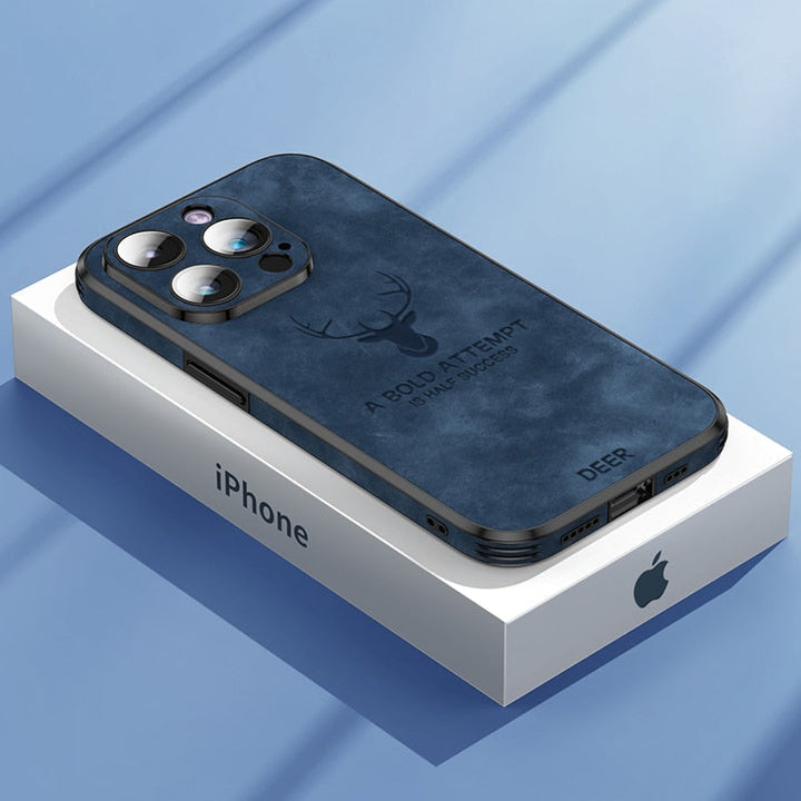 Kožené pouzdro na iPhone | Tenká ochrana odolná proti nárazům