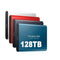 Ultrahurtig 128 TB SSD - Holdbart Bærbart Solid State-Drev