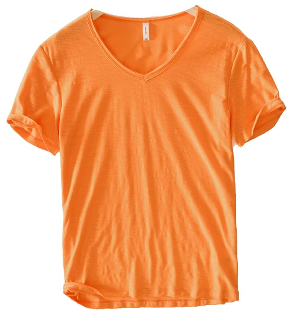 Men’s V-Neck T-Shirt | Lightweight Casual Short Sleeves