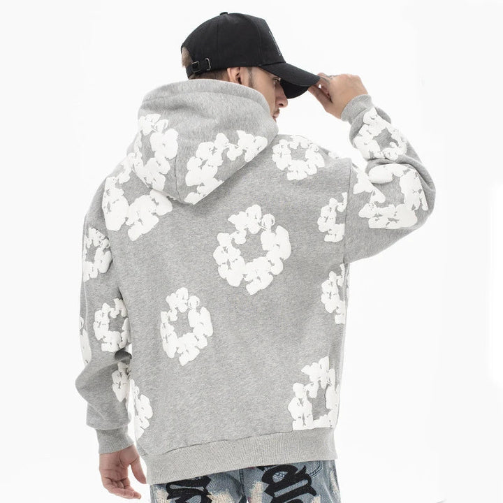 Herre Afslappet Denim-Stil Hættetrøje