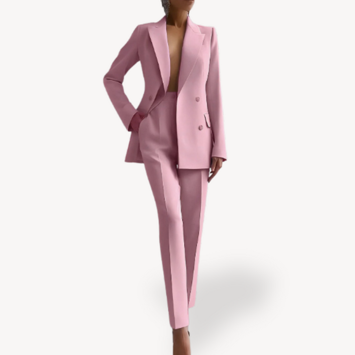 Ensemble Dame Todelt Dragt | Blazer Élégant et Pantalon