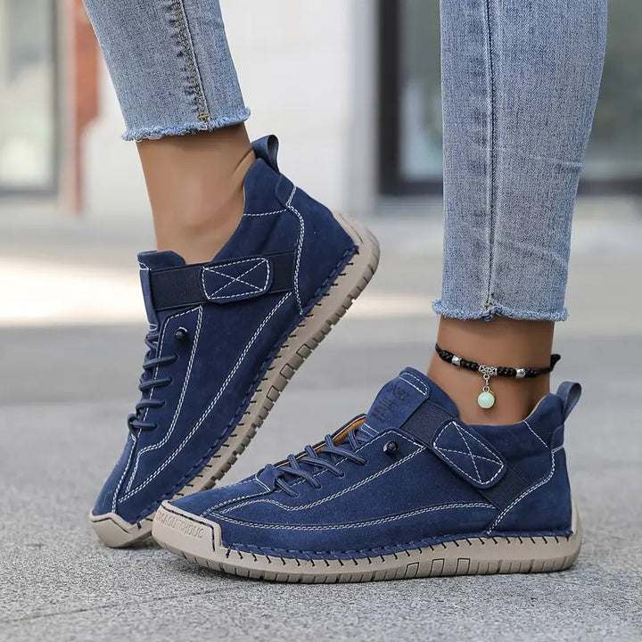 Damskie buty na platformie | Luźny styl letni z sznurowaniem