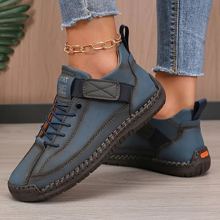 Damskie buty na platformie | Luźny styl letni z sznurowaniem