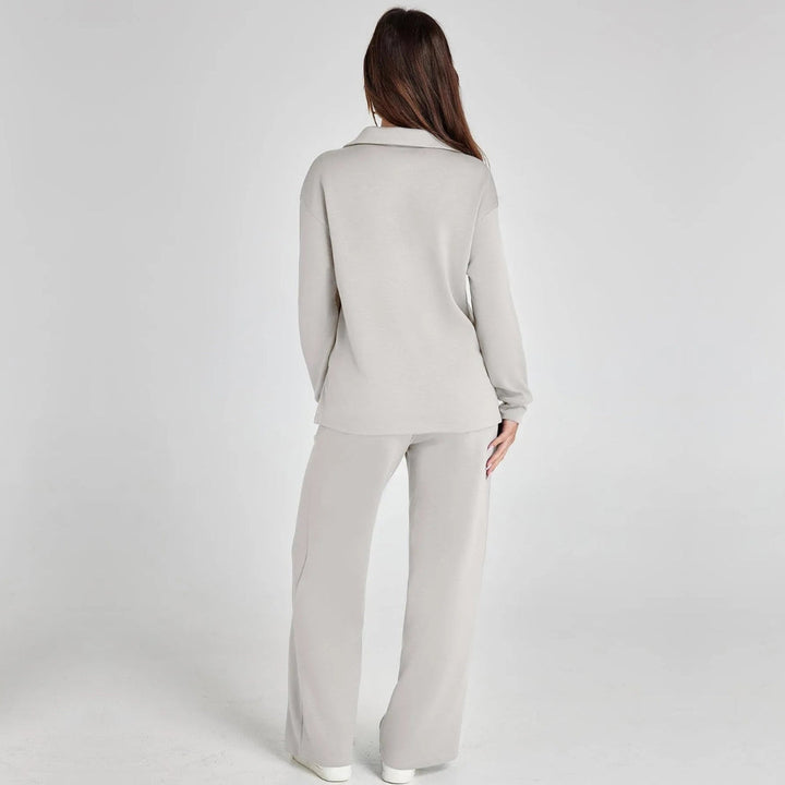 Ensemble de vêtements d’intérieur à jambes larges pour femme | Confort décontracté en deux pièces