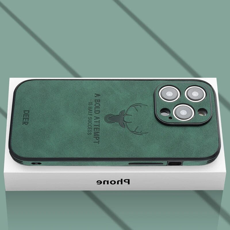Kožené pouzdro na iPhone | Tenká ochrana odolná proti nárazům