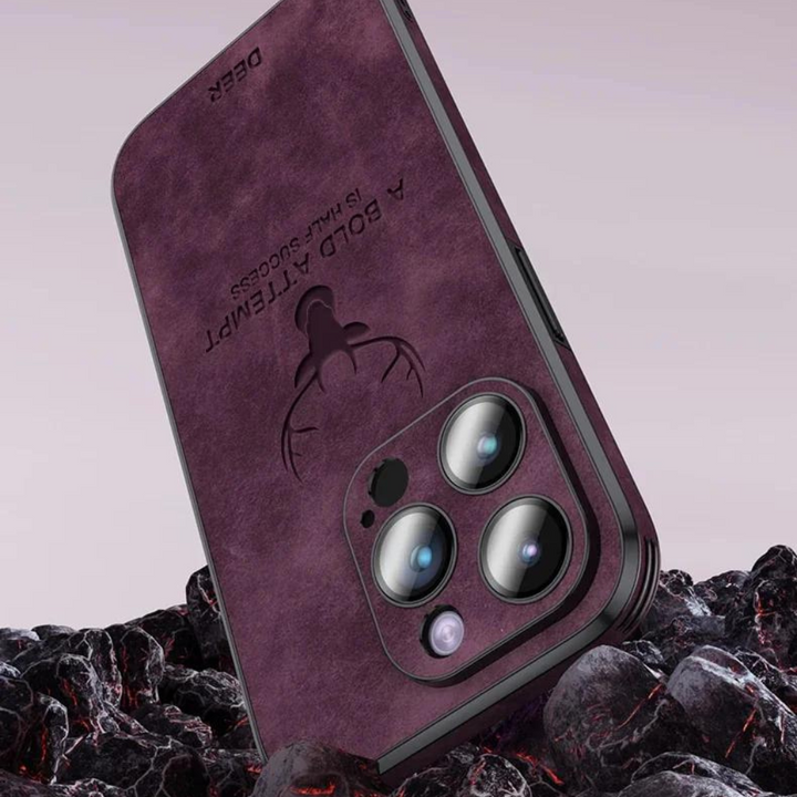 Kožené pouzdro na iPhone | Tenká ochrana odolná proti nárazům