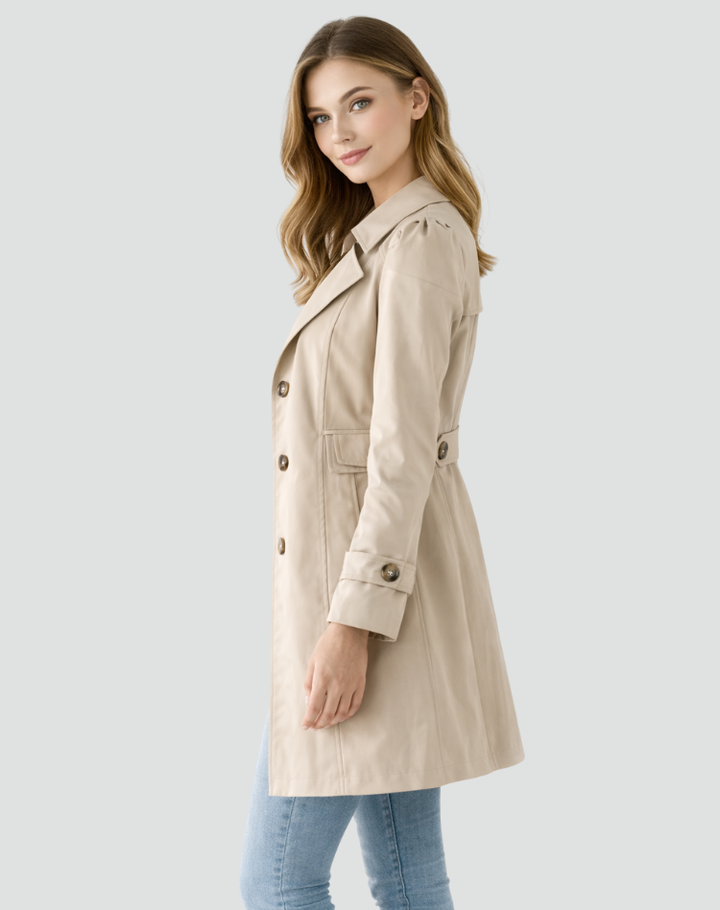Dame Smal Pasform Trenchcoat | Sommerstil