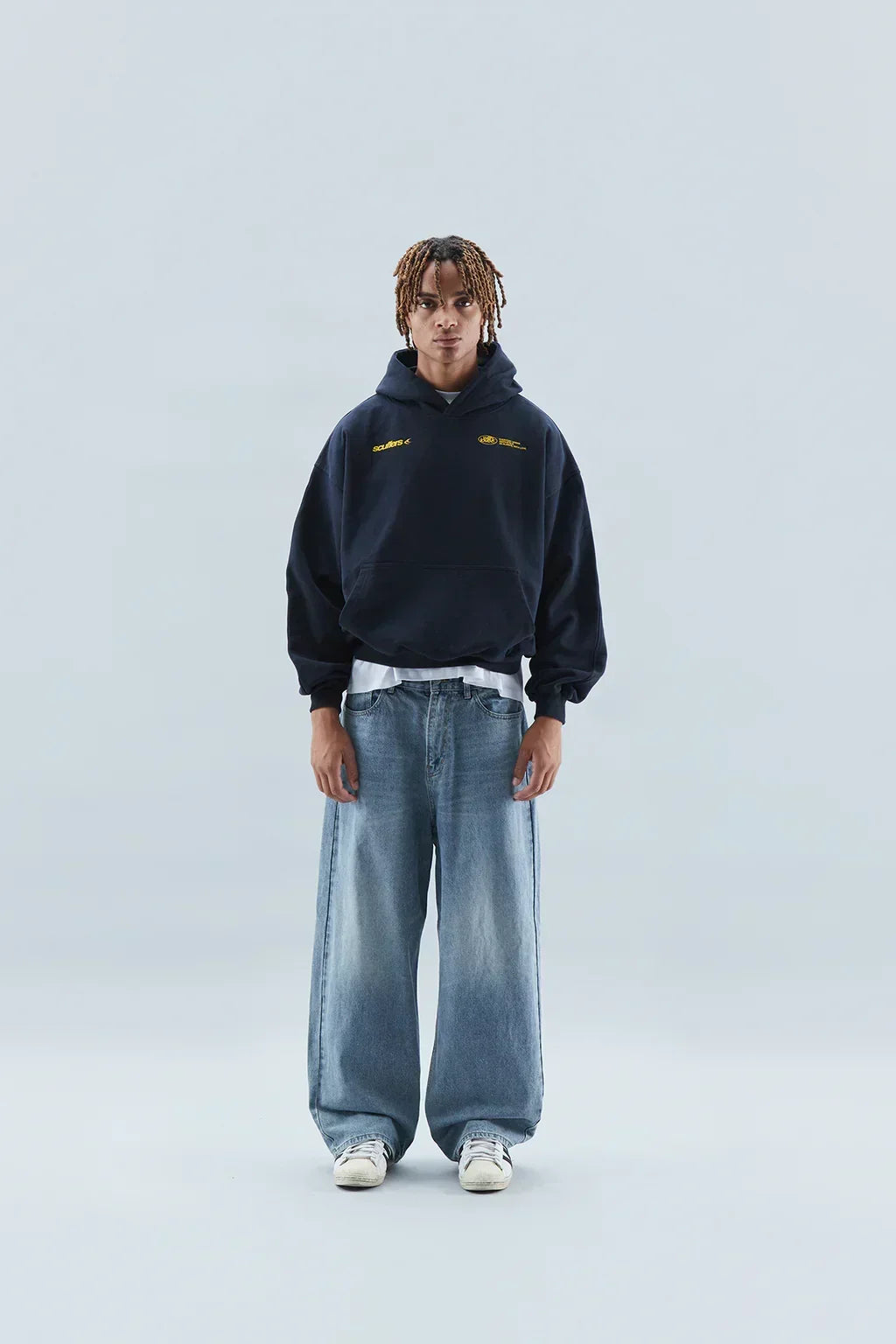 Hanorac unisex cu glugă, supradimensionat | Confort urban confortabil