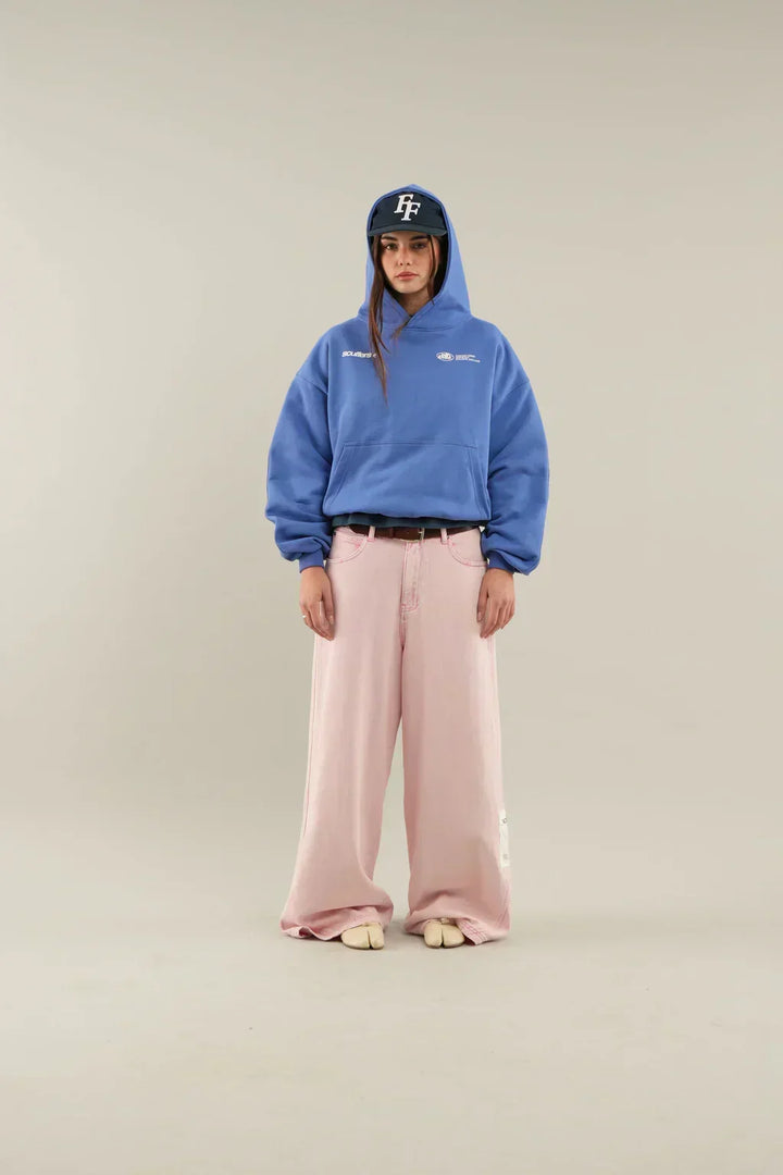 Hanorac unisex cu glugă, supradimensionat | Confort urban confortabil