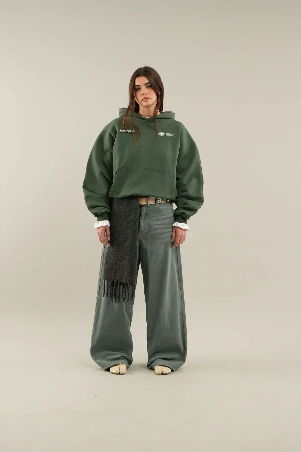 Hanorac unisex cu glugă, supradimensionat | Confort urban confortabil