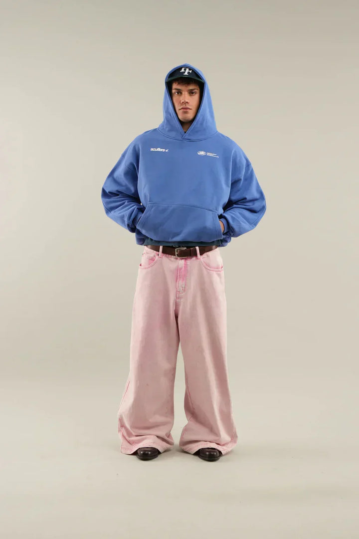 Hanorac unisex cu glugă, supradimensionat | Confort urban confortabil