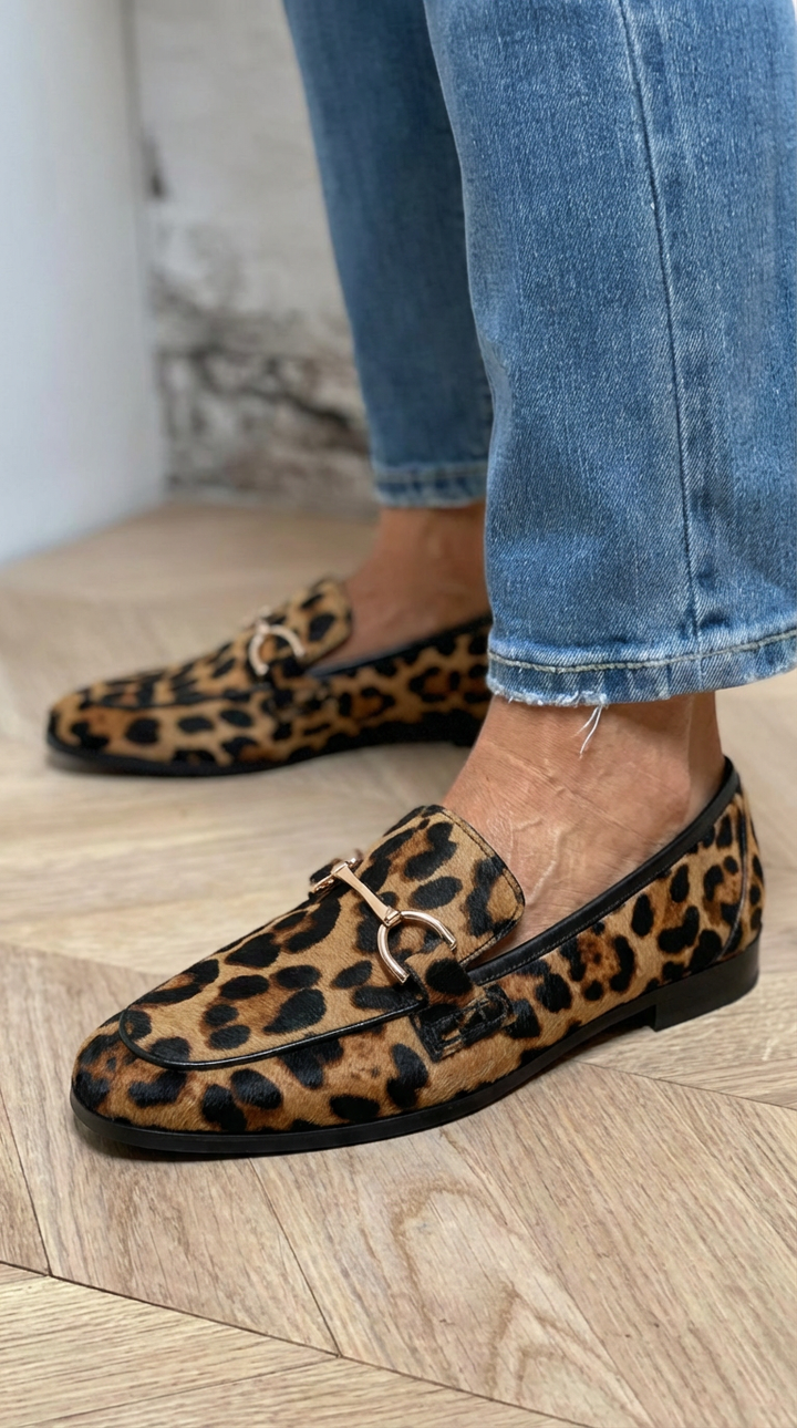 Dámské pantofle s leopardím vzorem | Výrazný styl pro každý den