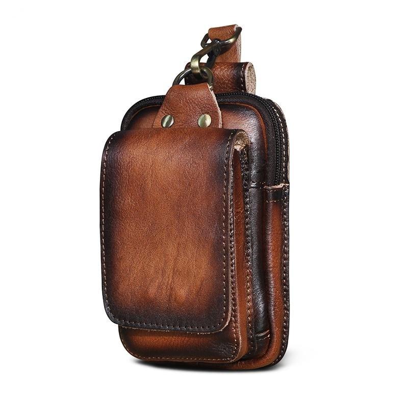 Sac banane homme style cuir | Port quotidien mains libres