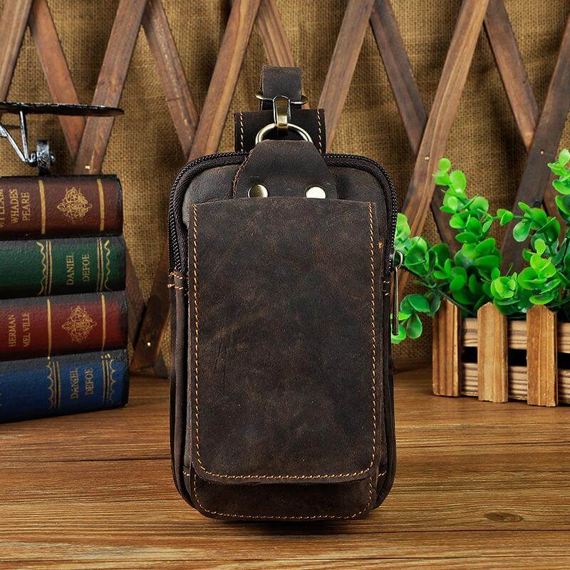 Sac banane homme style cuir | Port quotidien mains libres