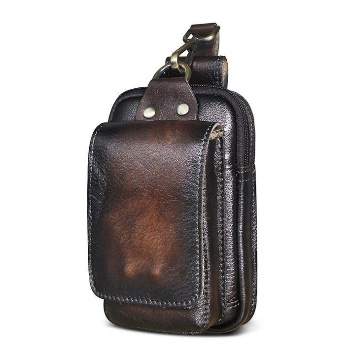 Sac banane homme style cuir | Port quotidien mains libres