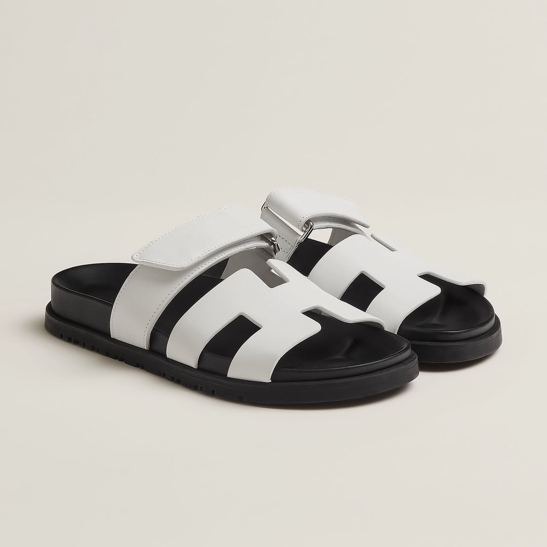 Men’s Double-Strap Sandals | Comfortable Rubber-Sole Summer Shoes