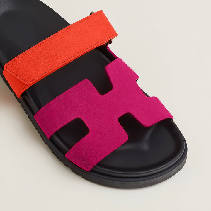 Men’s Double-Strap Sandals | Comfortable Rubber-Sole Summer Shoes