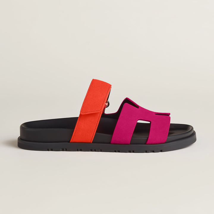 Men’s Double-Strap Sandals | Comfortable Rubber-Sole Summer Shoes