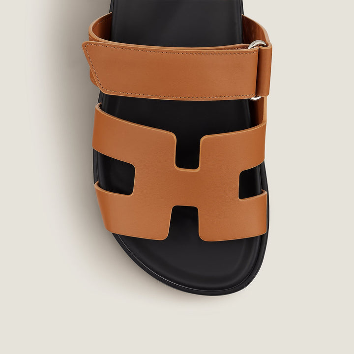 Men’s Double-Strap Sandals | Comfortable Rubber-Sole Summer Shoes