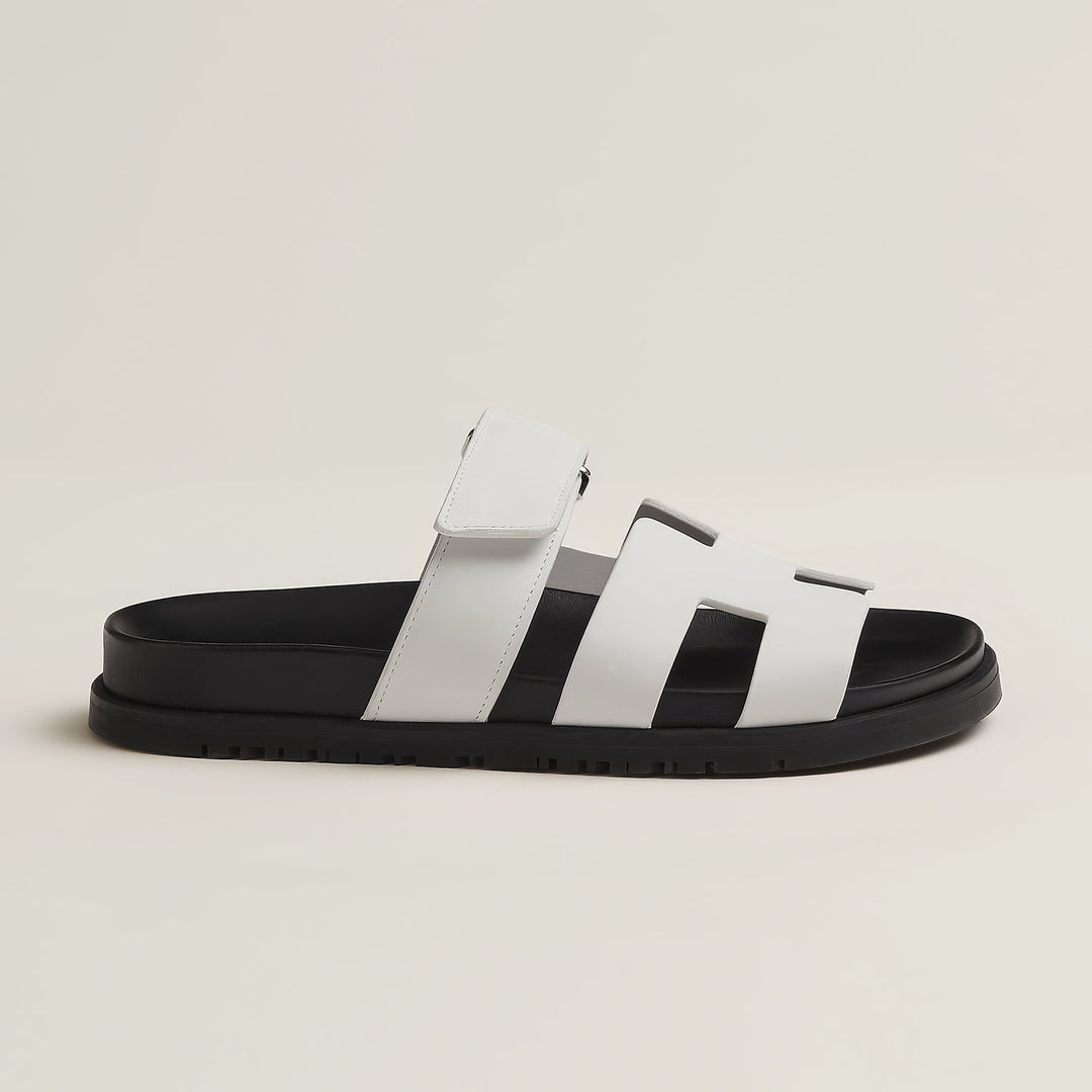 Men’s Double-Strap Sandals | Comfortable Rubber-Sole Summer Shoes