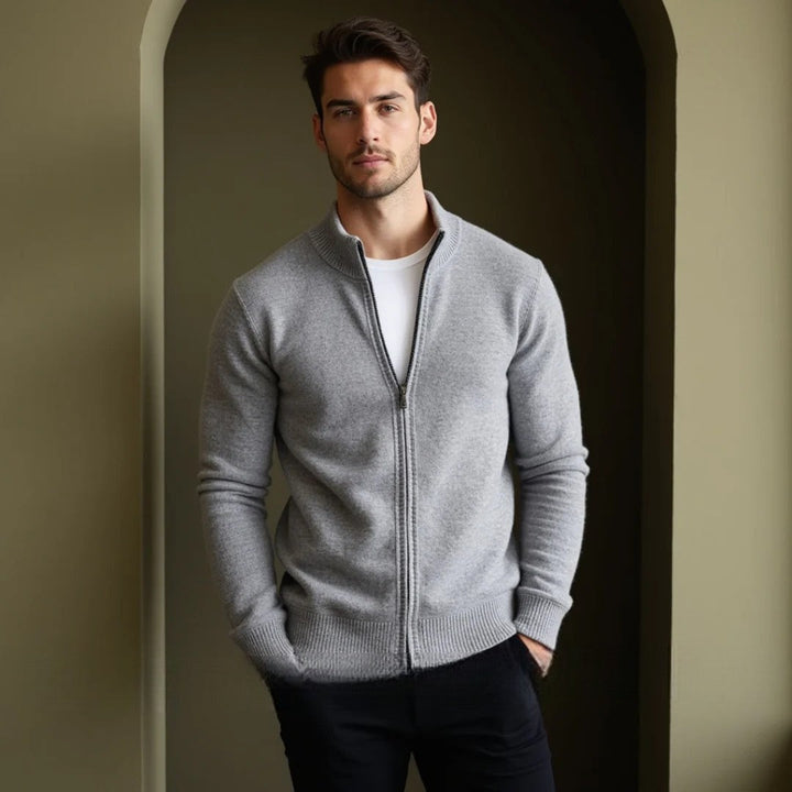 Herre Lynlås Cardigan
