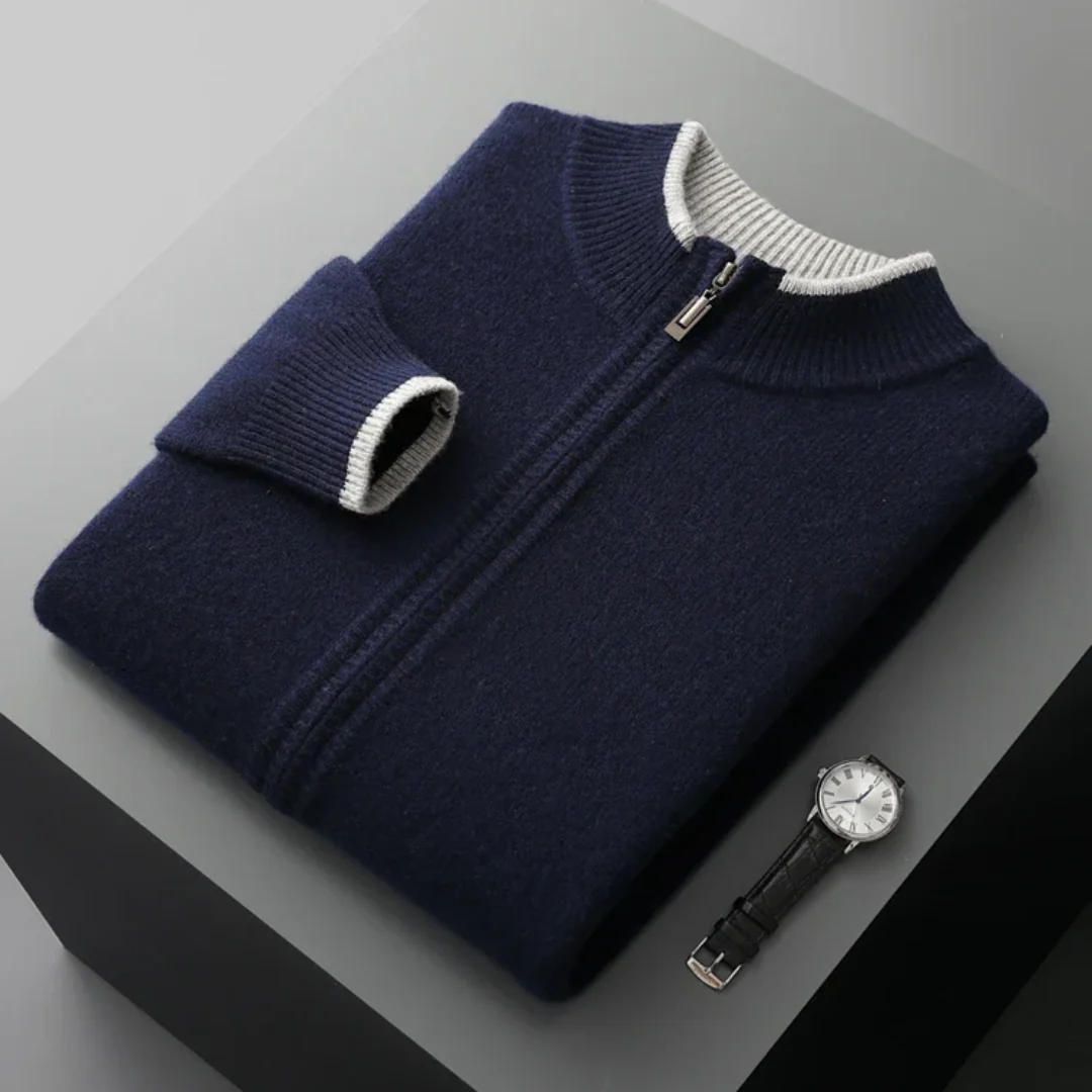 Herre Lynlås Cardigan