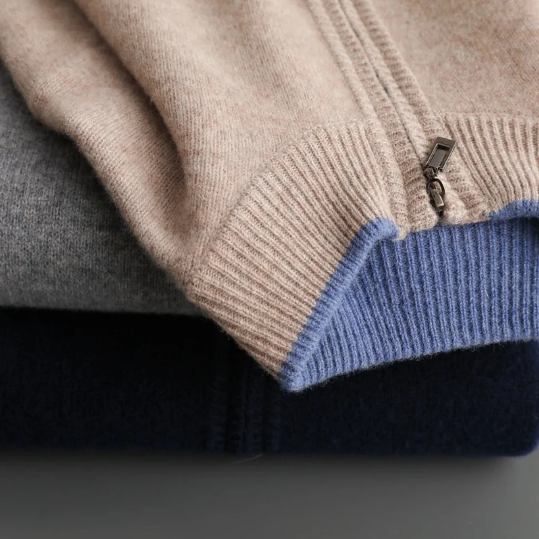 Herre Lynlås Cardigan