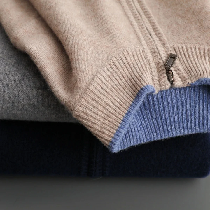 Herre Lynlås Cardigan