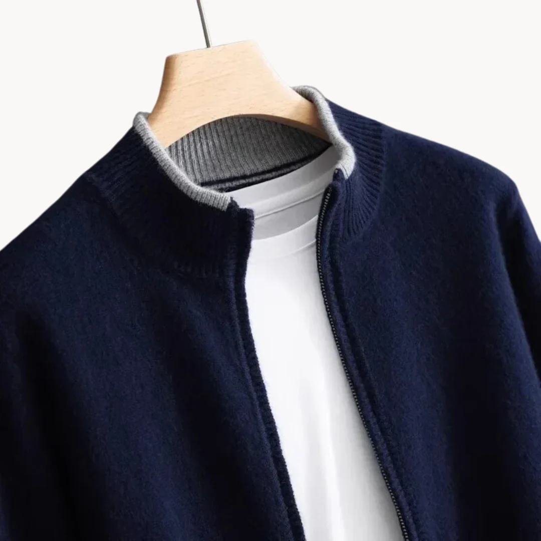 Herre Lynlås Cardigan
