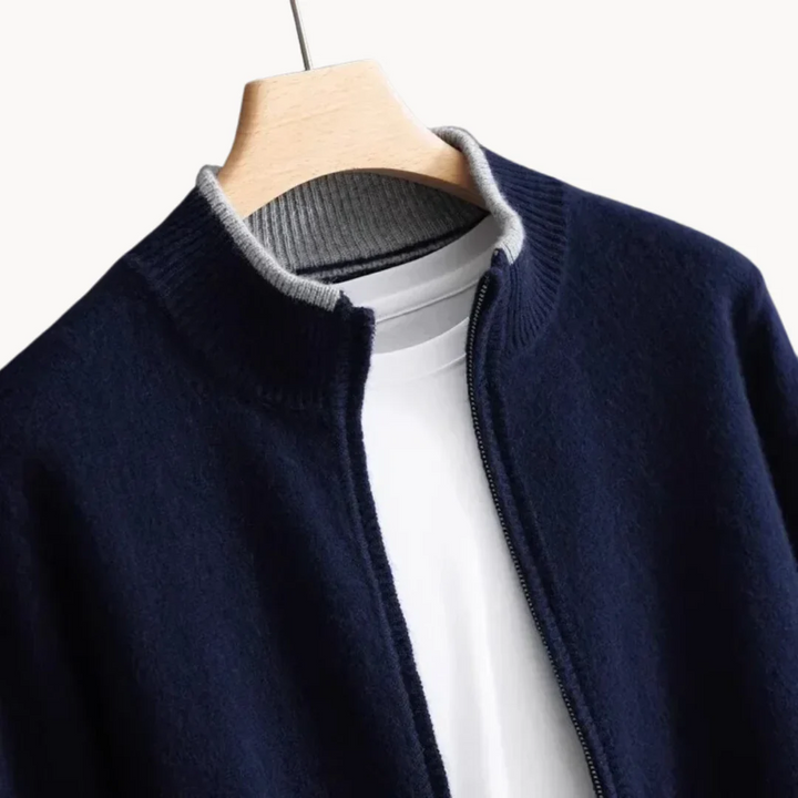 Herre Lynlås Cardigan