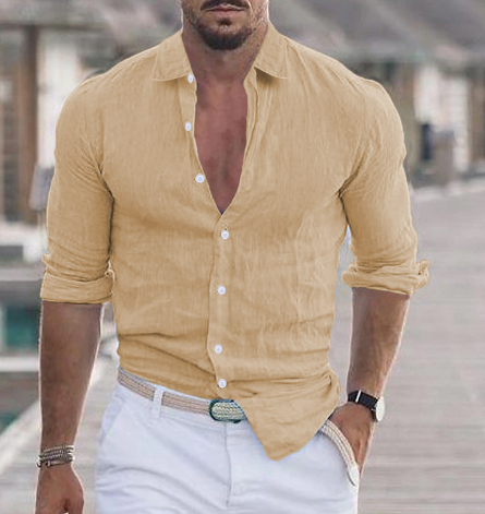 Pedro | Chemise en lin pour homme