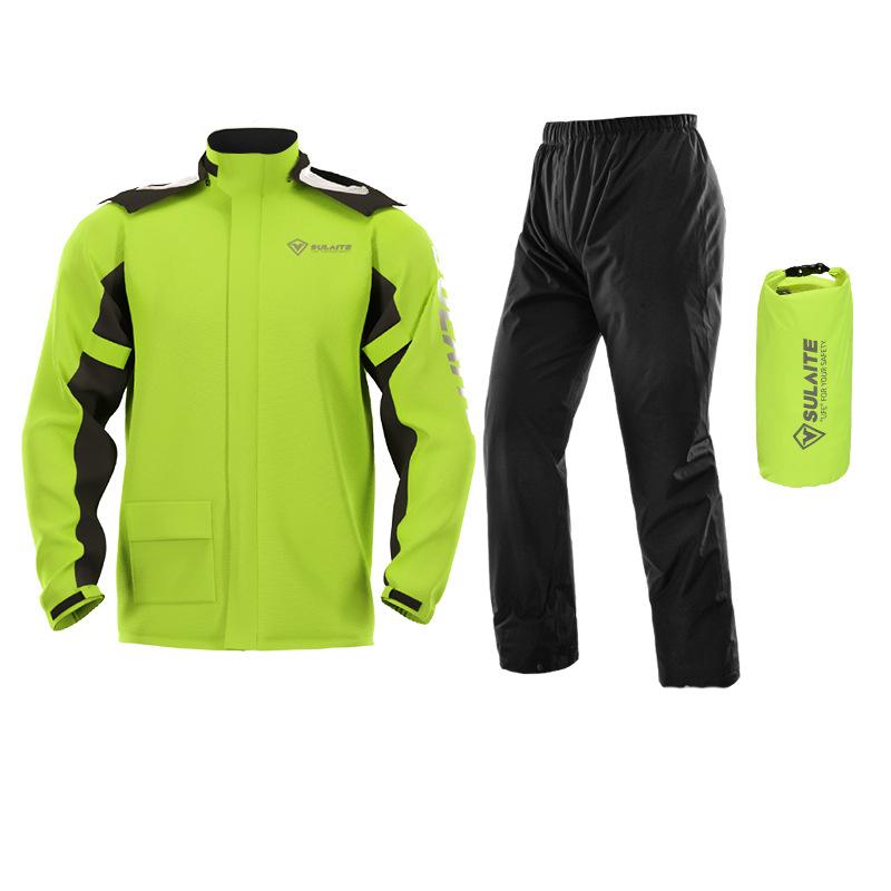 Ensemble de pluie imperméable pour homme | Tenue d’extérieur légère, prête pour les intempéries